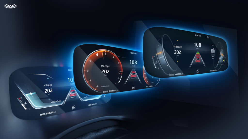 Центральна консоль JAC S4